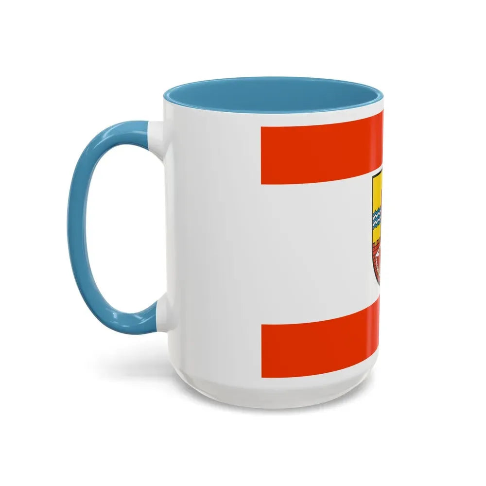 Flag of Uckermark Germany - Accent Coffee Mug - Go Mug Yourself