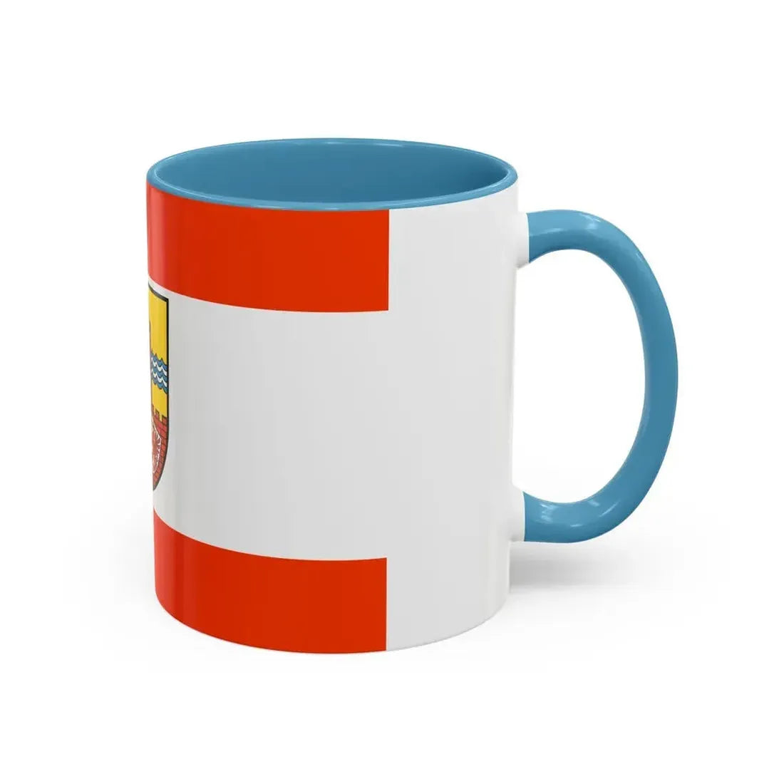 Flag of Uckermark Germany - Accent Coffee Mug - Go Mug Yourself