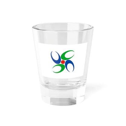 Flag of Uda Nara (Japan) Shot Glass 1.5oz 1.5oz - Go Mug Yourself