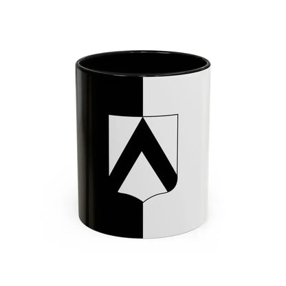Flag of Udine Italy - Accent Coffee Mug 11oz Black - Go Mug Yourself