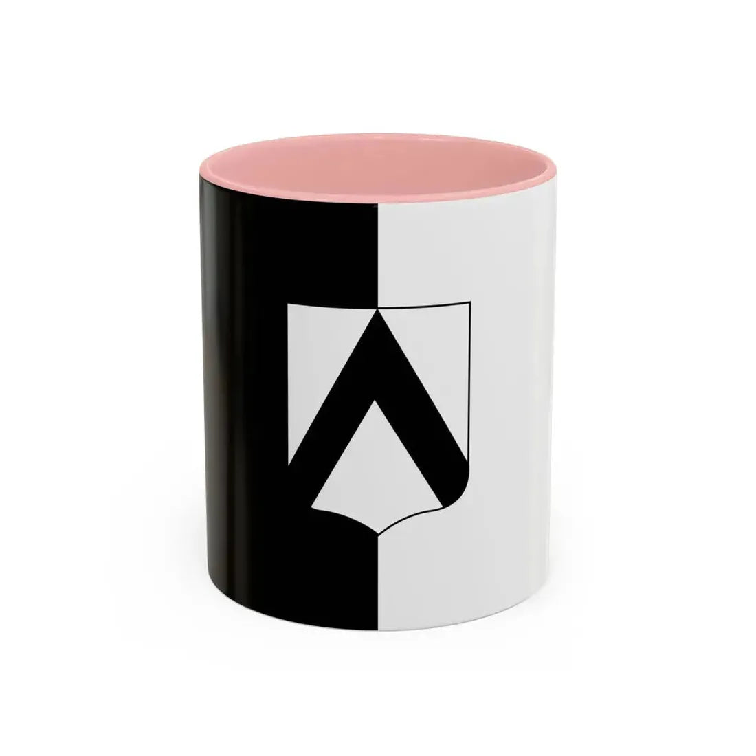 Flag of Udine Italy - Accent Coffee Mug 11oz Pink - Go Mug Yourself