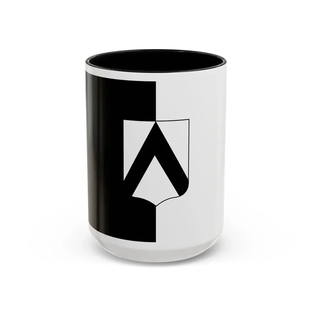 Flag of Udine Italy - Accent Coffee Mug 15oz Black - Go Mug Yourself