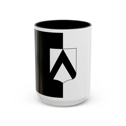 Flag of Udine Italy - Accent Coffee Mug 15oz Black - Go Mug Yourself