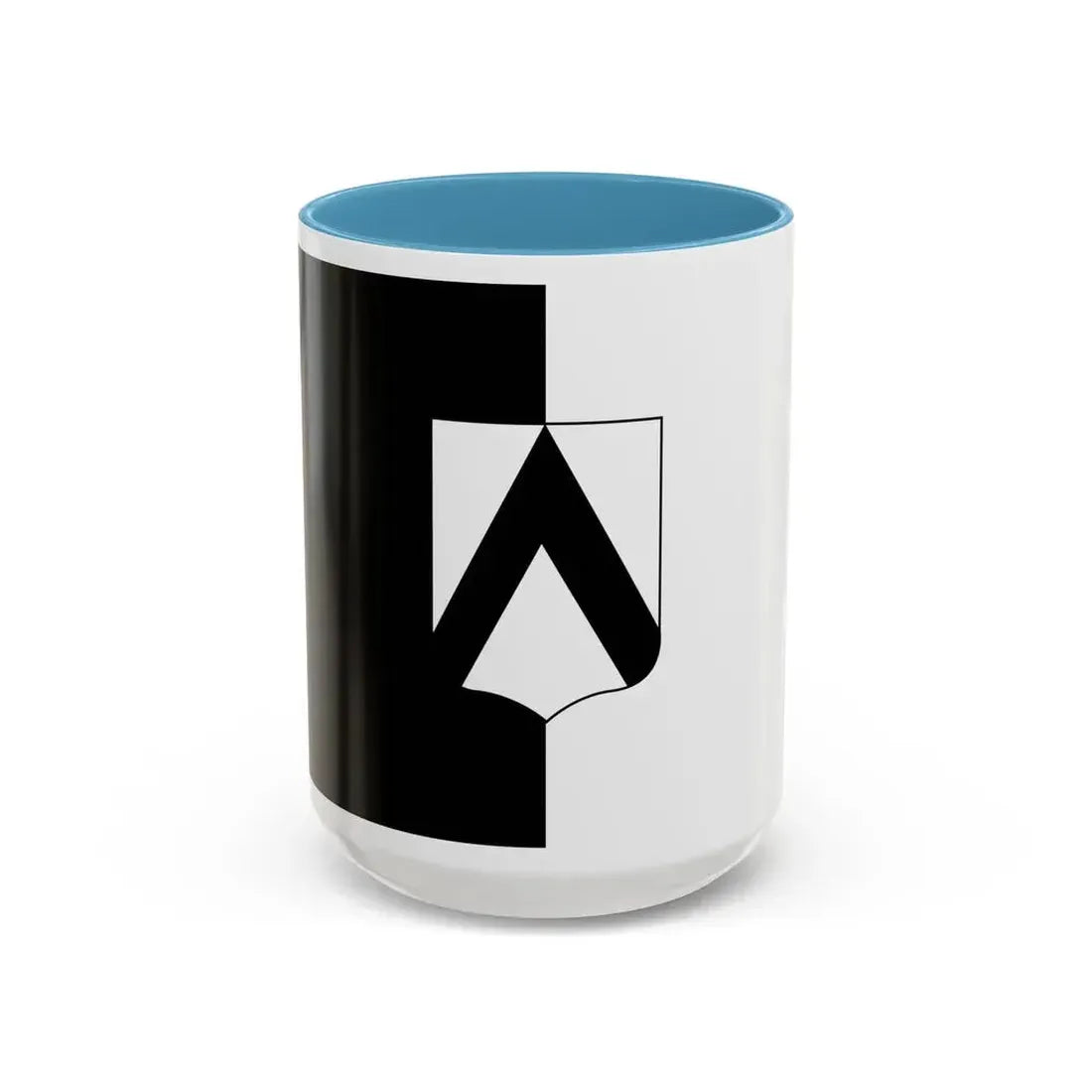 Flag of Udine Italy - Accent Coffee Mug 15oz Light Blue - Go Mug Yourself