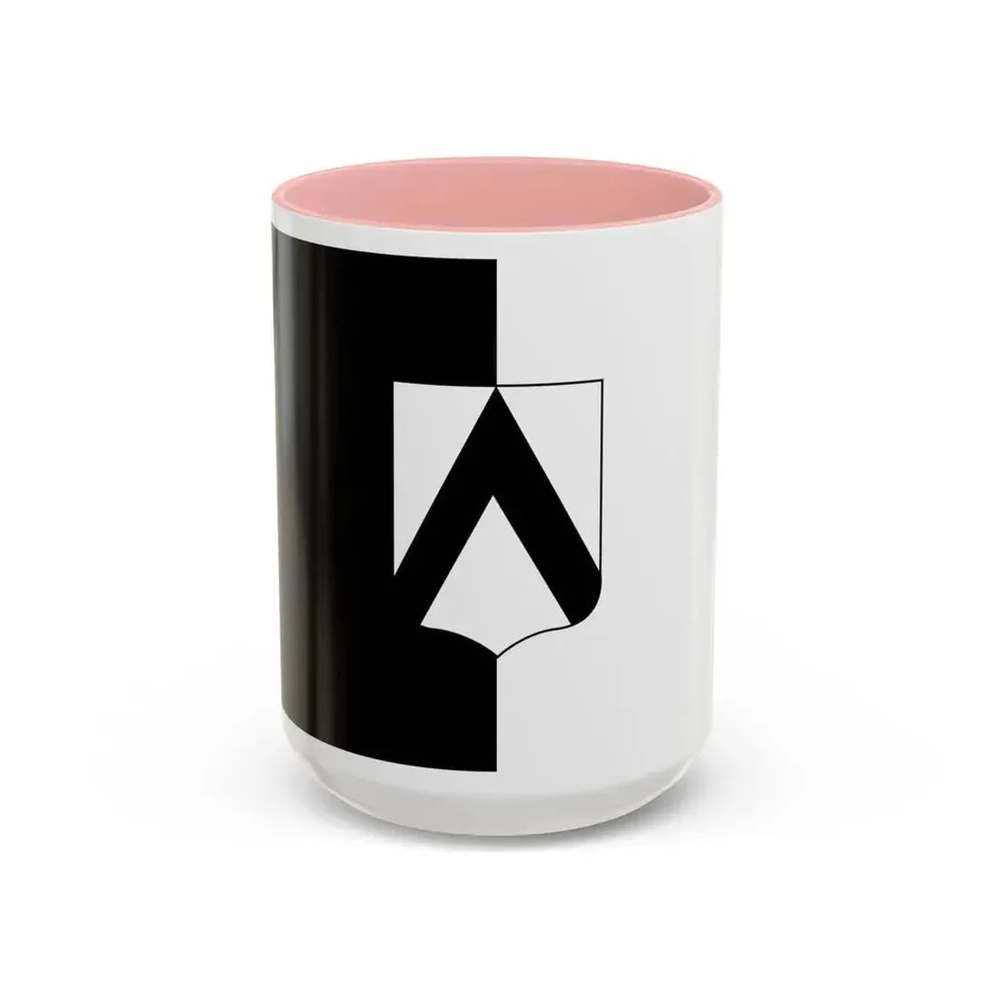 Flag of Udine Italy - Accent Coffee Mug 15oz Pink - Go Mug Yourself