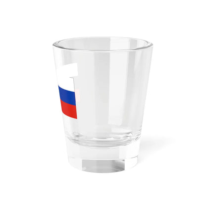 Flag of Udmurtia proposal 1 (Russia) Shot Glass 1.5oz - Go Mug Yourself
