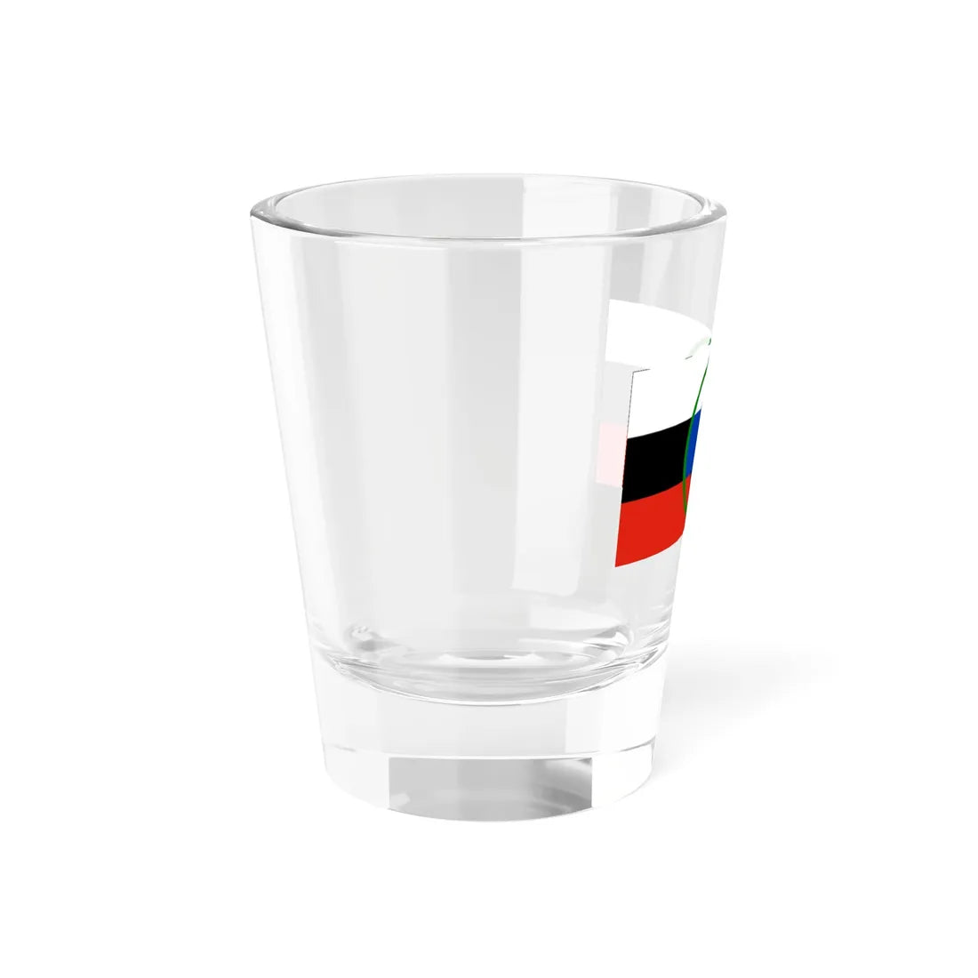 Flag of Udmurtia proposal 2 (Russia) Shot Glass 1.5oz - Go Mug Yourself