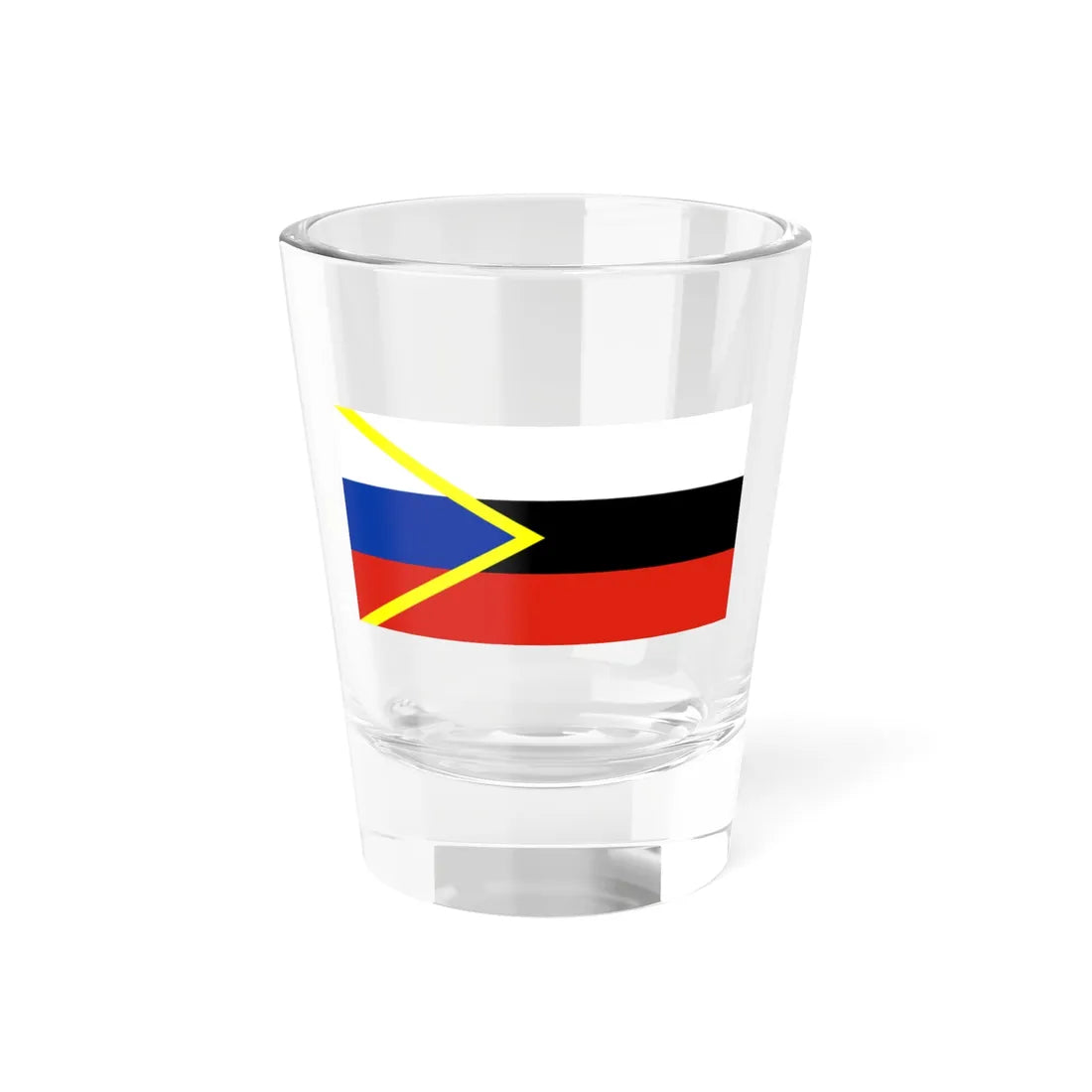 Flag of Udmurtia proposal 4 (Russia) Shot Glass 1.5oz 1.5oz - Go Mug Yourself