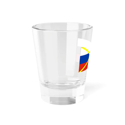 Flag of Udmurtia proposal 4 (Russia) Shot Glass 1.5oz - Go Mug Yourself
