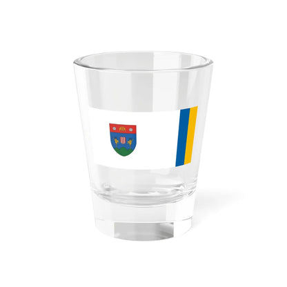 Flag of Udvari (Hungary) Shot Glass 1.5oz 1.5oz - Go Mug Yourself