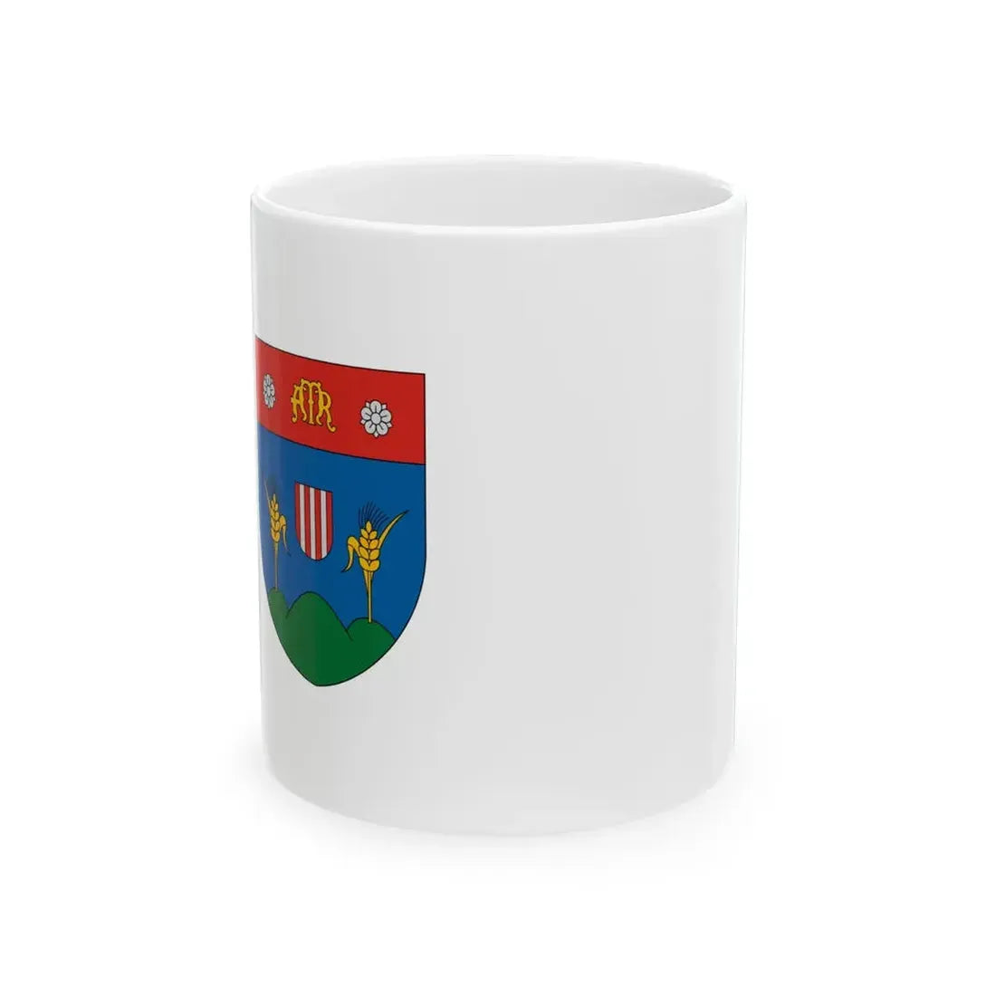 Flag of Udvari (Hungary) White Coffee Mug 11oz - Go Mug Yourself