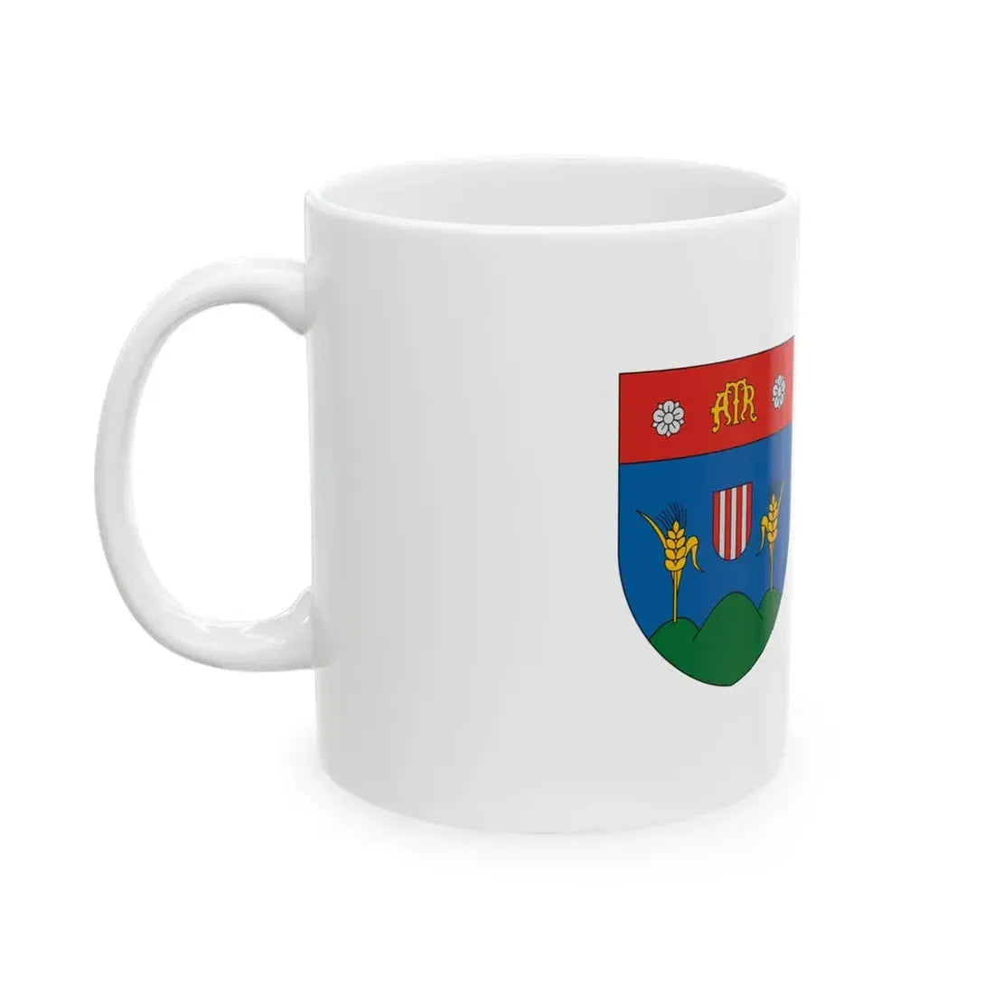 Flag of Udvari (Hungary) White Coffee Mug - Go Mug Yourself