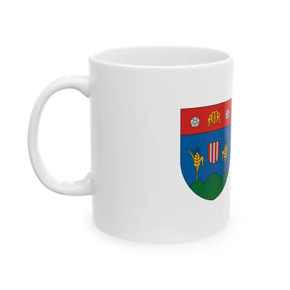 Flag of Udvari (Hungary) White Coffee Mug - Go Mug Yourself