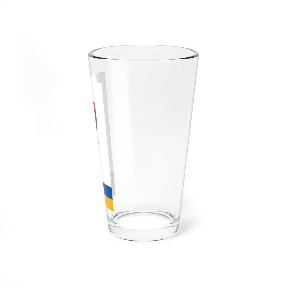Flag of Udvari vertical (Hungary) Pint Glass 16oz - Go Mug Yourself