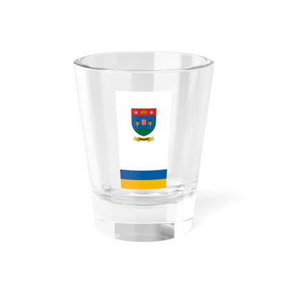 Flag of Udvari vertical (Hungary) Shot Glass 1.5oz 1.5oz - Go Mug Yourself