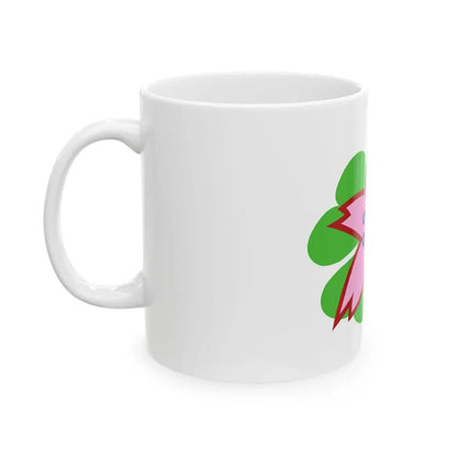 Flag of Ueda Nagano no text (Japan) White Coffee Mug - Go Mug Yourself