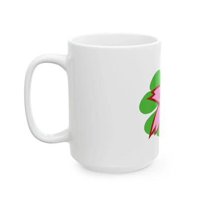 Flag of Ueda Nagano no text (Japan) White Coffee Mug - Go Mug Yourself