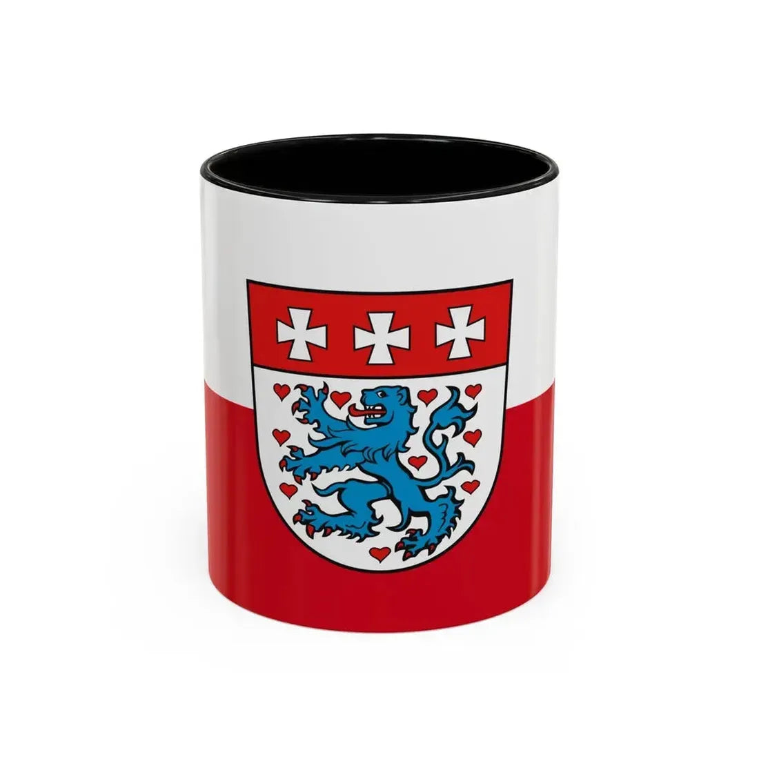 Flag of Uelzen Germany - Accent Coffee Mug 11oz Black - Go Mug Yourself