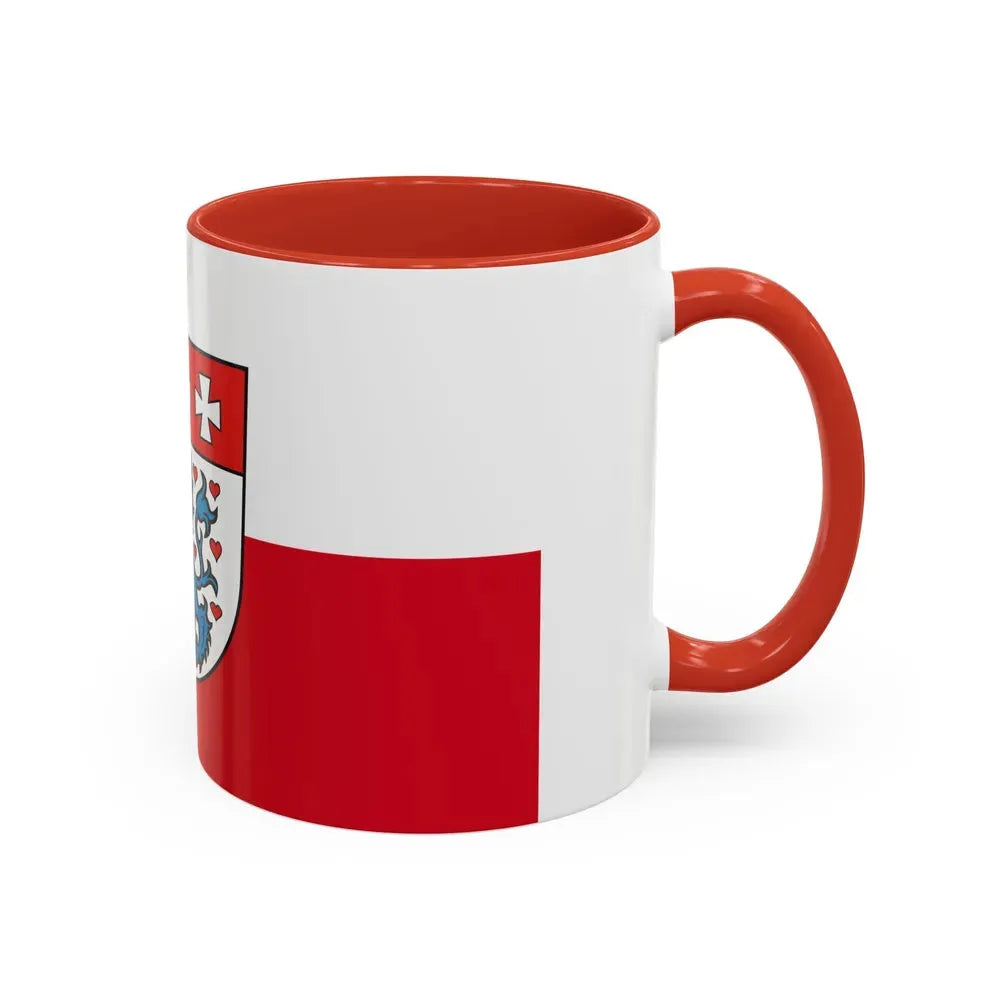 Flag of Uelzen Germany - Accent Coffee Mug - Go Mug Yourself