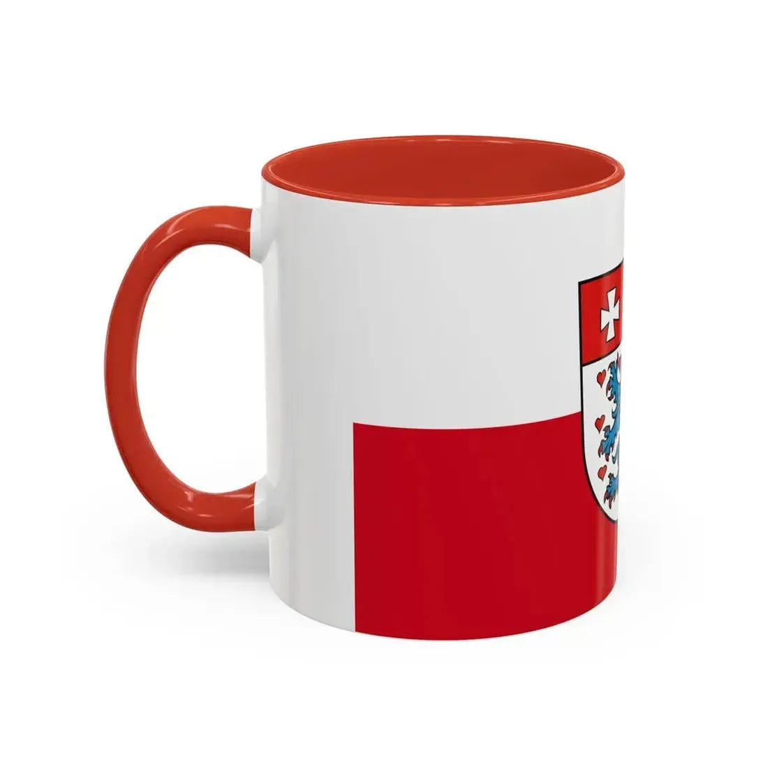 Flag of Uelzen Germany - Accent Coffee Mug - Go Mug Yourself