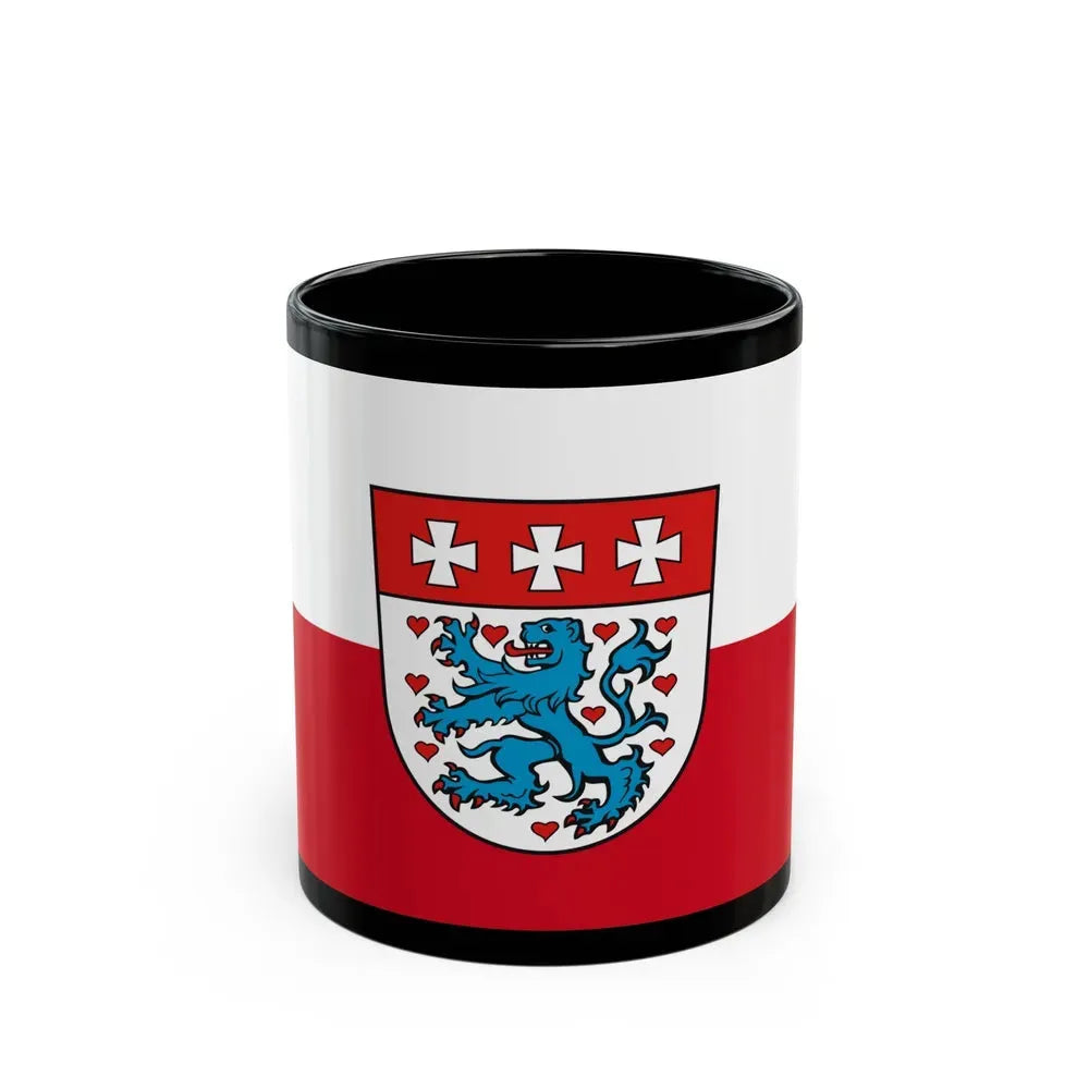 Flag of Uelzen Germany - Black Coffee Mug 11oz - Go Mug Yourself