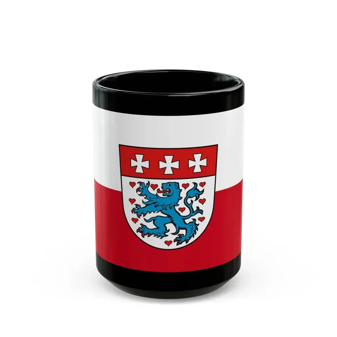 Flag of Uelzen Germany - Black Coffee Mug - Go Mug Yourself