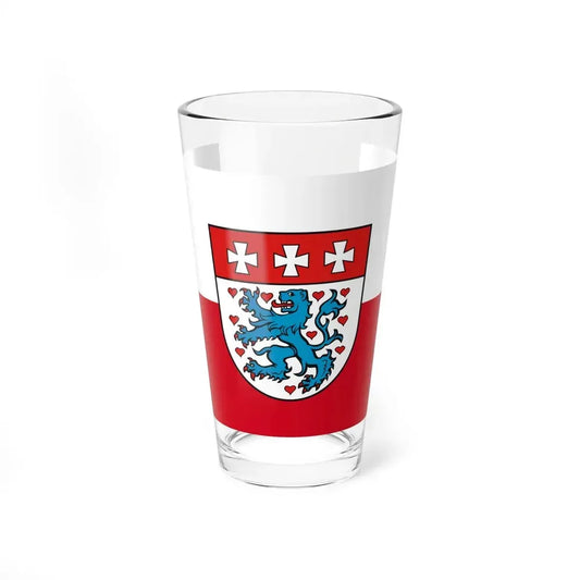 Flag of Uelzen Germany - Pint Glass 16oz 16oz - Go Mug Yourself