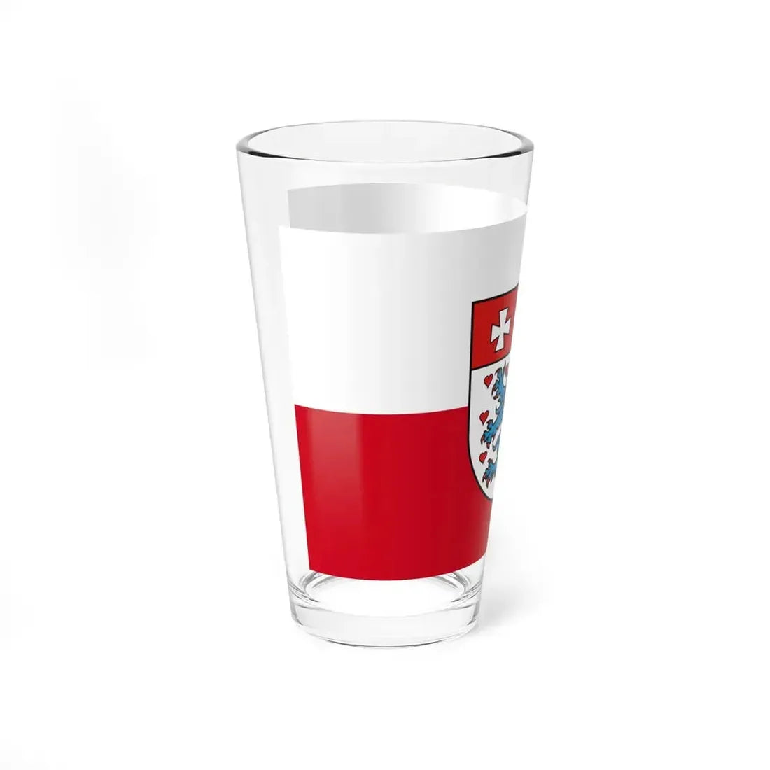Flag of Uelzen Germany - Pint Glass 16oz - Go Mug Yourself