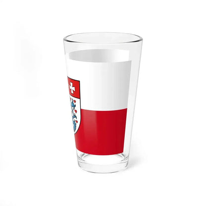 Flag of Uelzen Germany - Pint Glass 16oz - Go Mug Yourself
