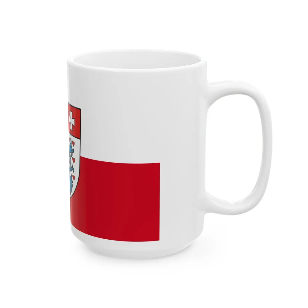 Flag of Uelzen Germany - White Coffee Mug-Go Mug Yourself