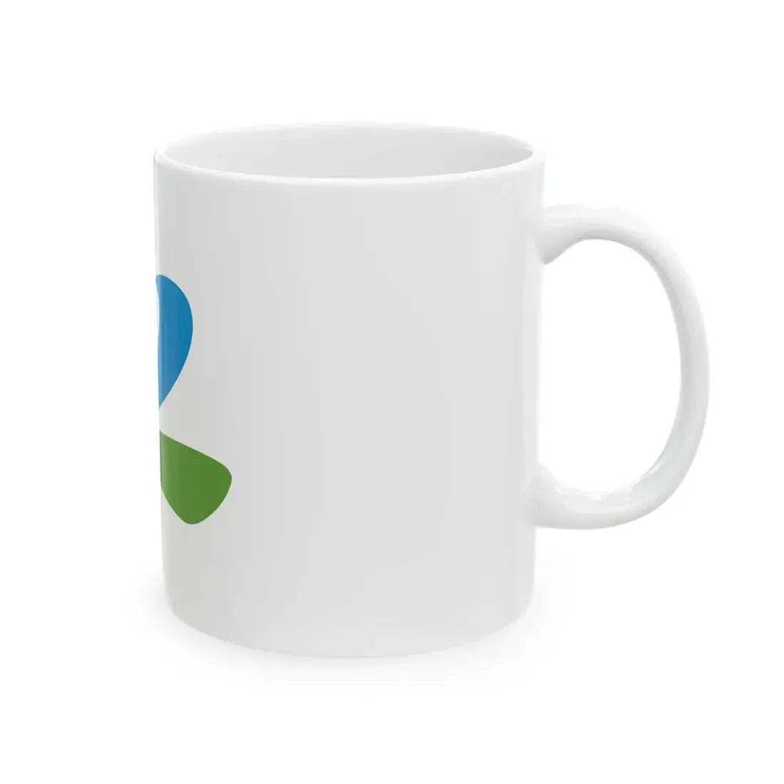 Flag of Uenohara Yamanashi (Japan) White Coffee Mug - Go Mug Yourself