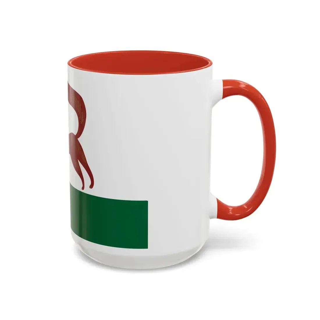 Flag of Ufa Russia - Accent Coffee Mug - Go Mug Yourself