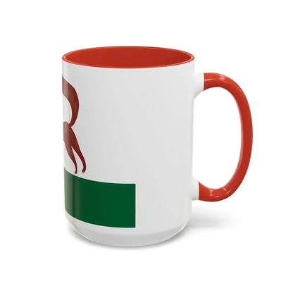 Flag of Ufa Russia - Accent Coffee Mug - Go Mug Yourself