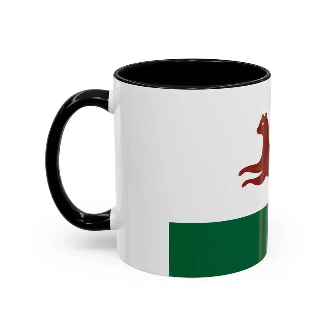 Flag of Ufa Russia - Accent Coffee Mug - Go Mug Yourself
