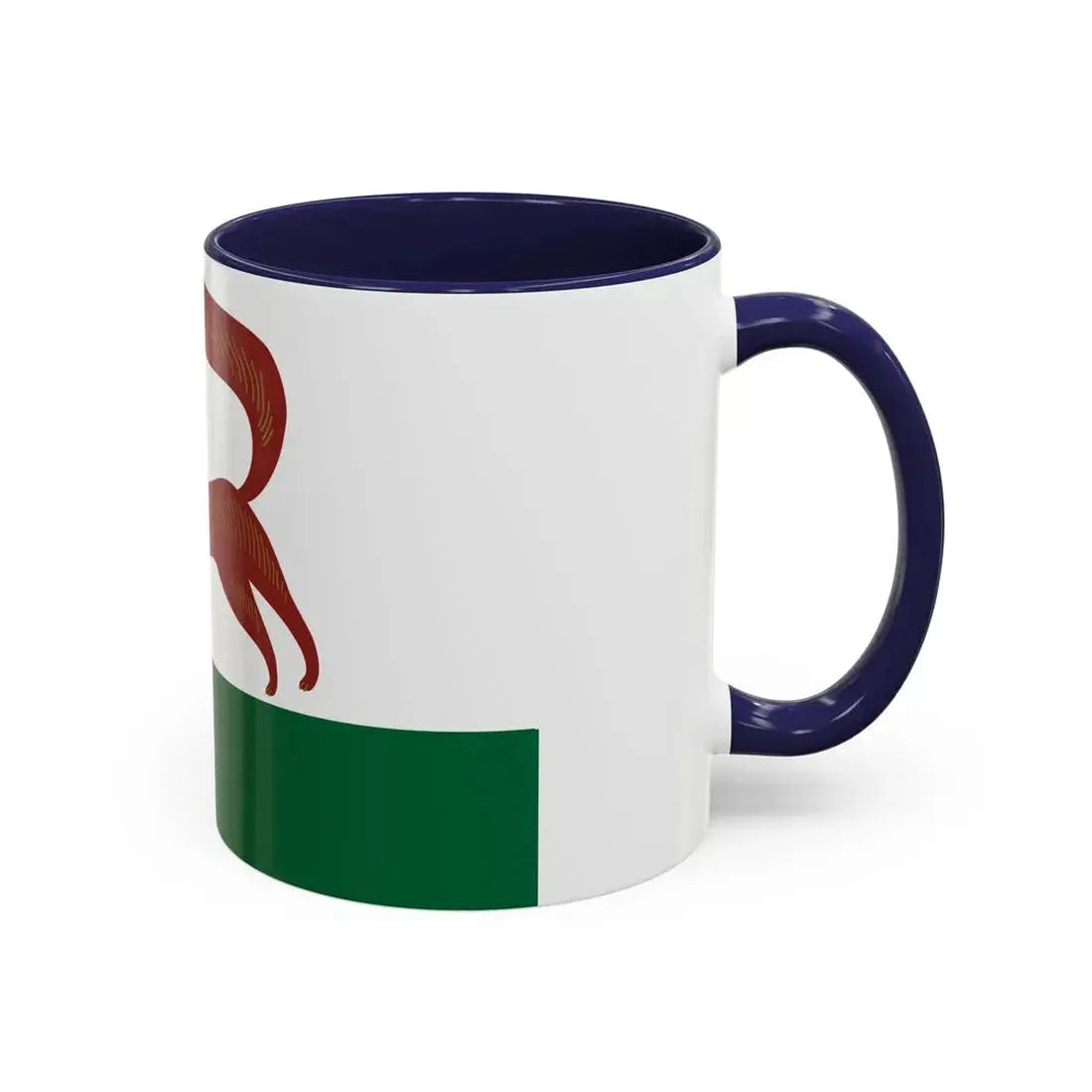 Flag of Ufa Russia - Accent Coffee Mug - Go Mug Yourself