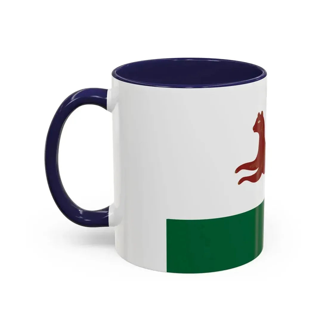 Flag of Ufa Russia - Accent Coffee Mug - Go Mug Yourself