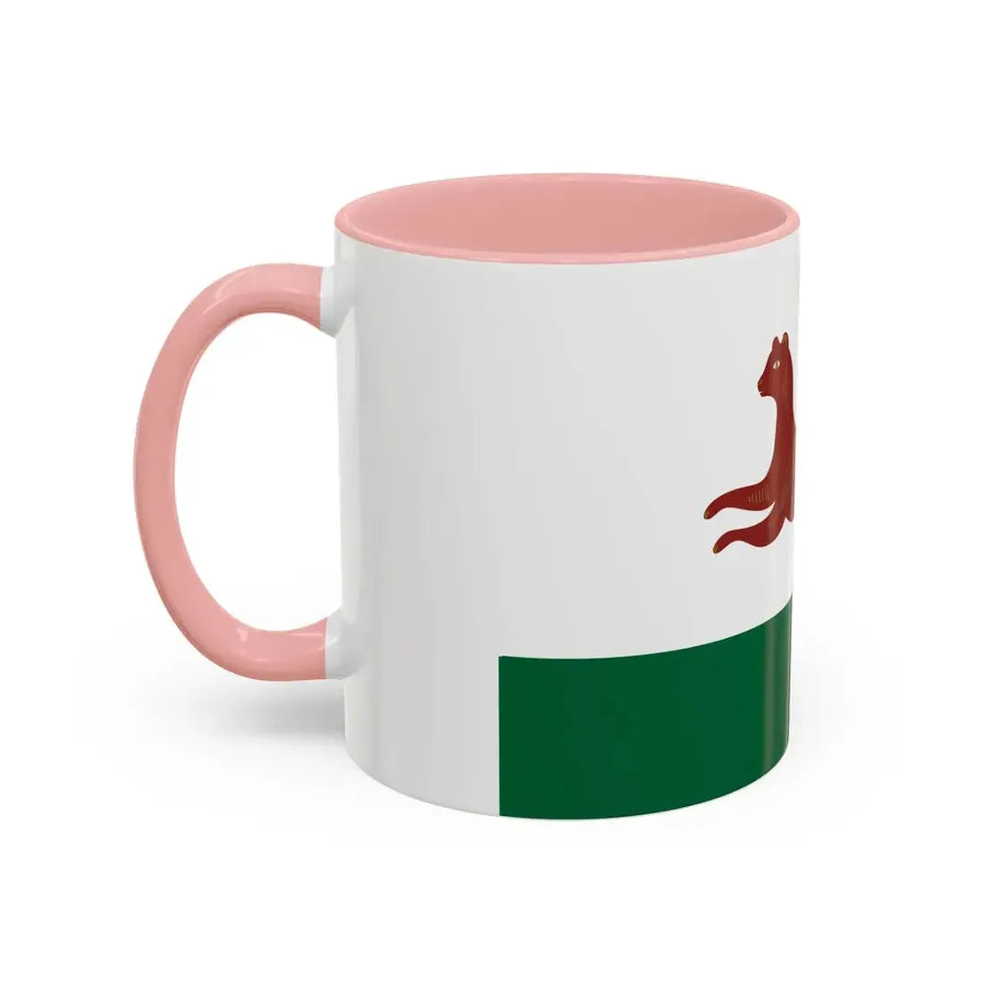 Flag of Ufa Russia - Accent Coffee Mug - Go Mug Yourself