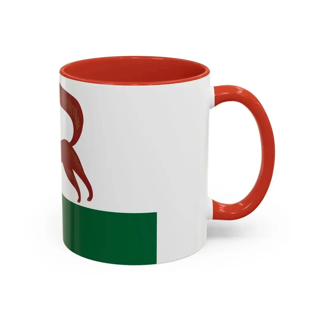 Flag of Ufa Russia - Accent Coffee Mug - Go Mug Yourself