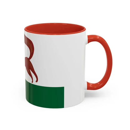 Flag of Ufa Russia - Accent Coffee Mug - Go Mug Yourself