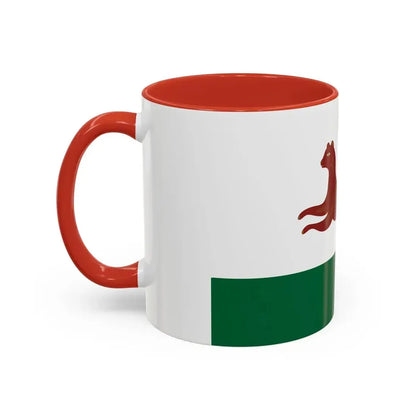 Flag of Ufa Russia - Accent Coffee Mug - Go Mug Yourself
