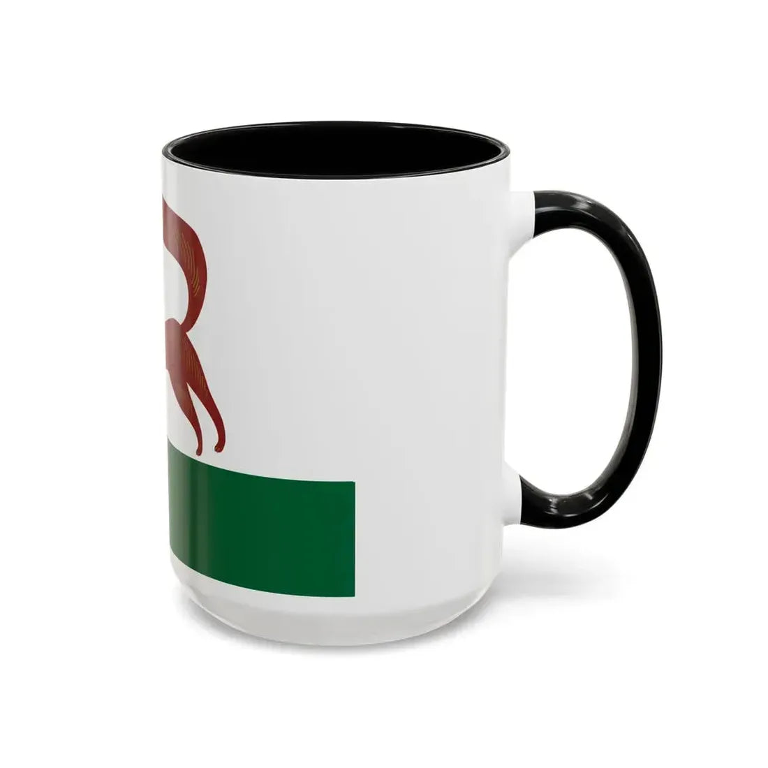Flag of Ufa Russia - Accent Coffee Mug - Go Mug Yourself