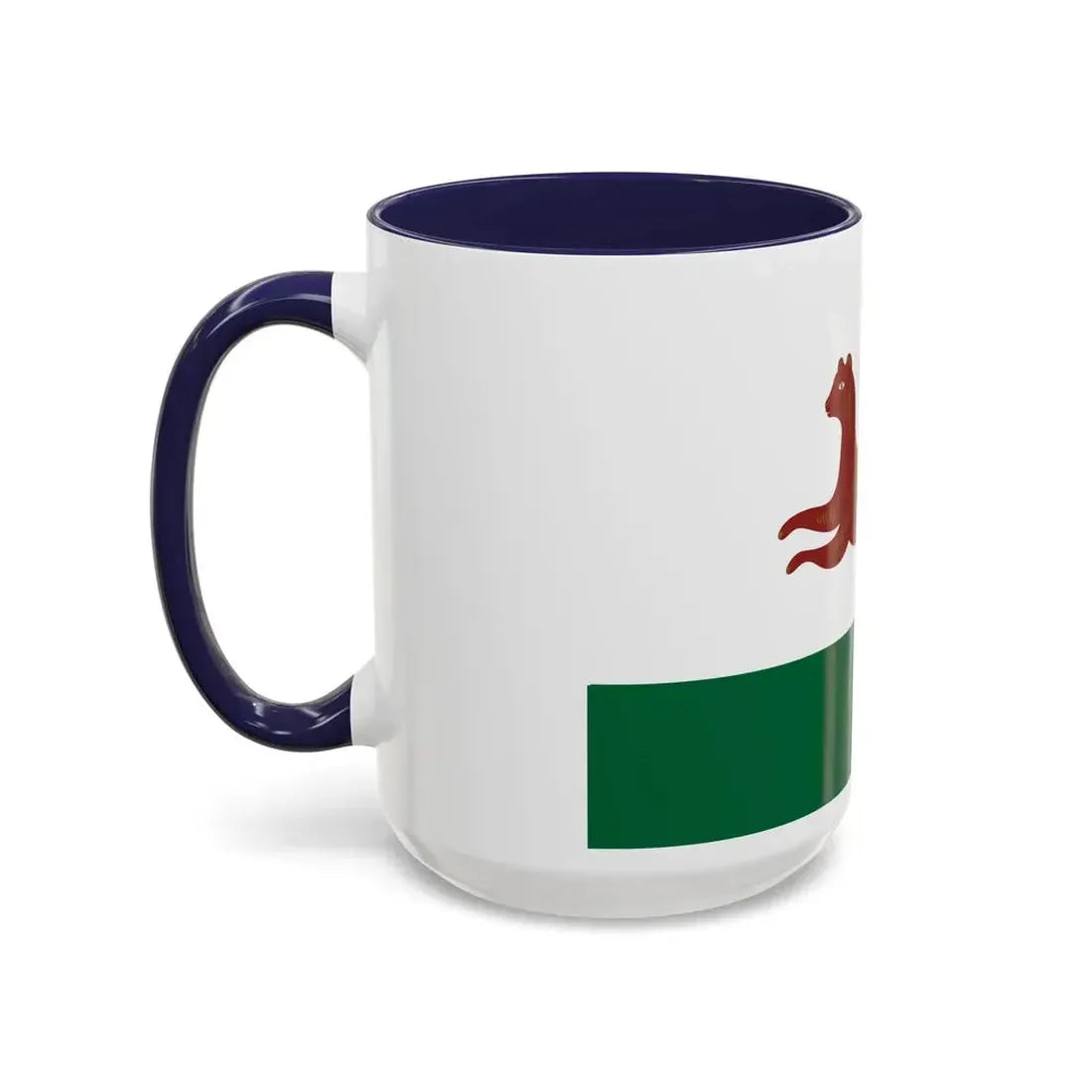 Flag of Ufa Russia - Accent Coffee Mug - Go Mug Yourself