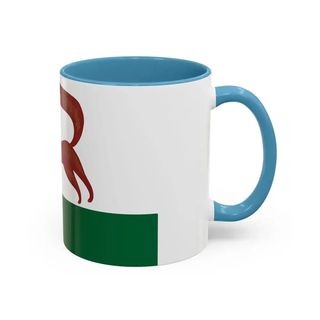 Flag of Ufa Russia - Accent Coffee Mug - Go Mug Yourself