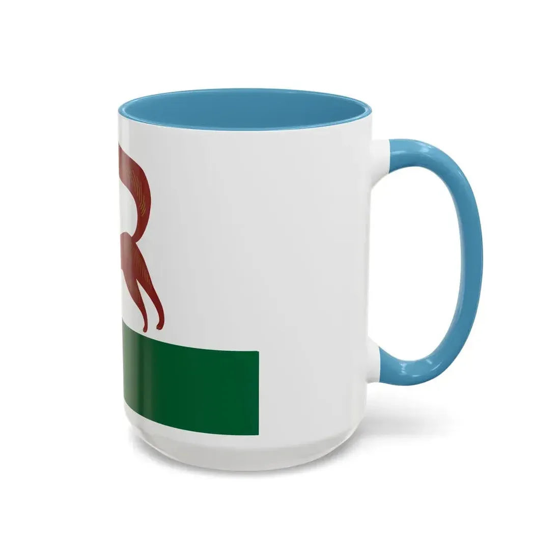 Flag of Ufa Russia - Accent Coffee Mug - Go Mug Yourself