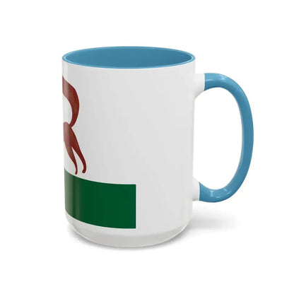 Flag of Ufa Russia - Accent Coffee Mug - Go Mug Yourself