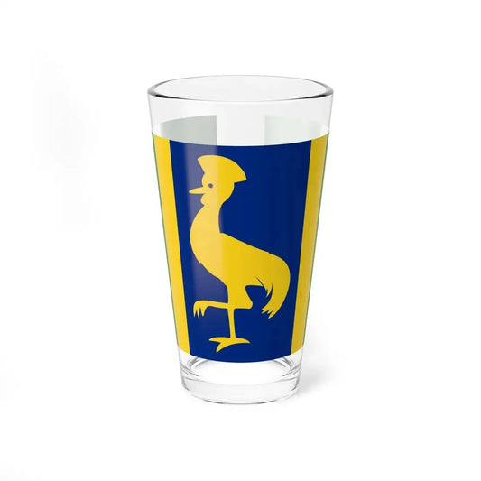 Flag of Uganda 1962 (Uganda) Pint Glass 16oz 16oz - Go Mug Yourself