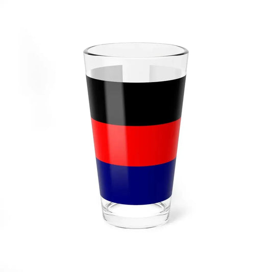 Flag of Uganda Peoples Congress (Uganda) Pint Glass 16oz 16oz - Go Mug Yourself