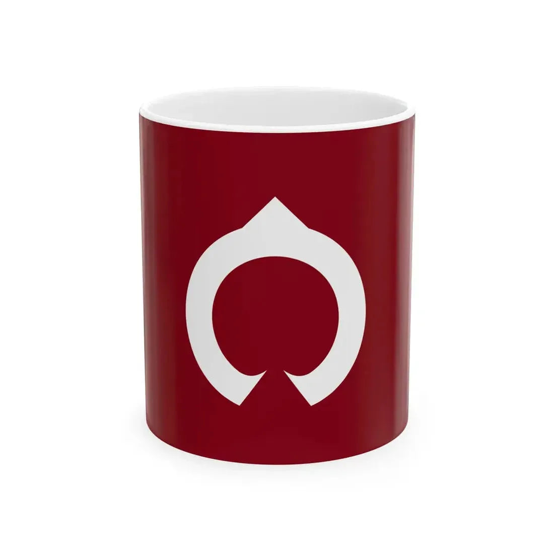 Flag of Ugo Akita (Japan) White Coffee Mug 11oz - Go Mug Yourself