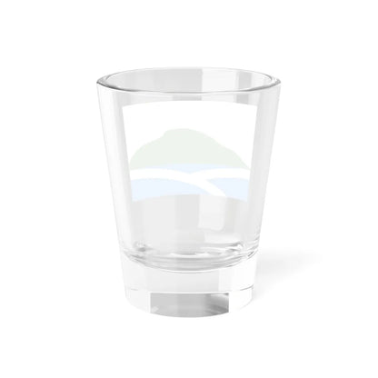 Flag of Uinsky rayon Perm krai (Russia) Shot Glass 1.5oz - Go Mug Yourself