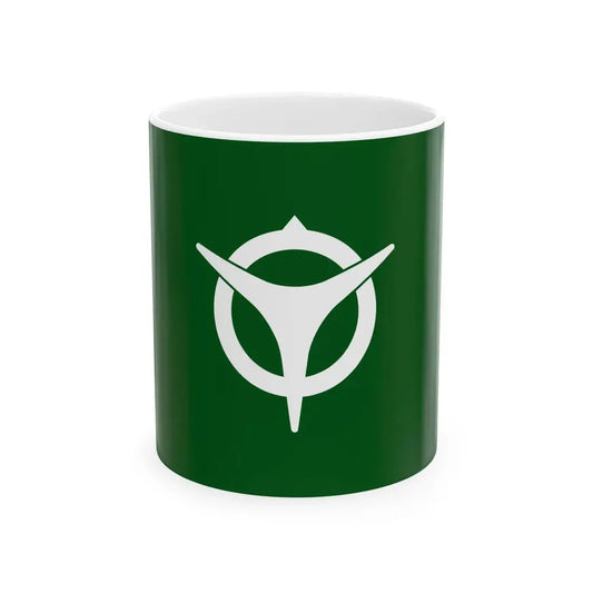 Flag of Uji Kyoto (Japan) White Coffee Mug 11oz - Go Mug Yourself